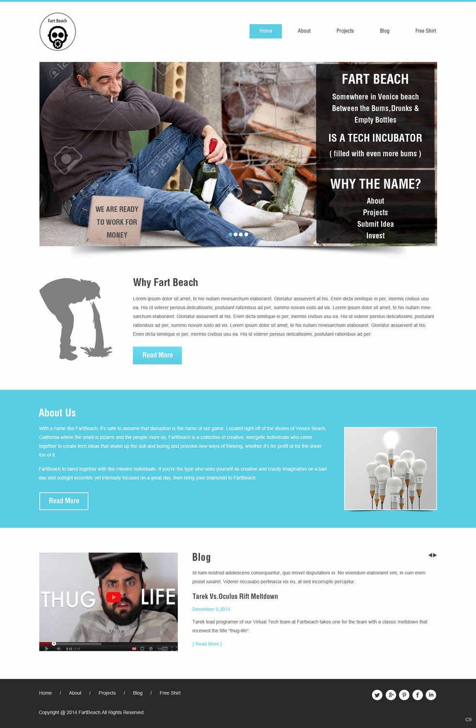 Web Design by pb for FountainheadME.com | Design #5174381