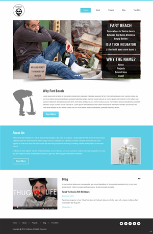 Web Design by pb for FountainheadME.com | Design: #5174381