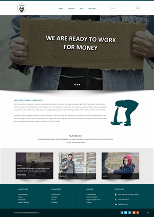 Web Design by pb for FountainheadME.com | Design: #5174398