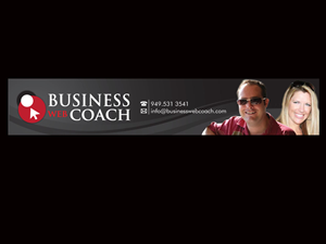 Diseño De Banner Publicitario por Priyo Subarkah para Business Web Coach | Diseño: #257966