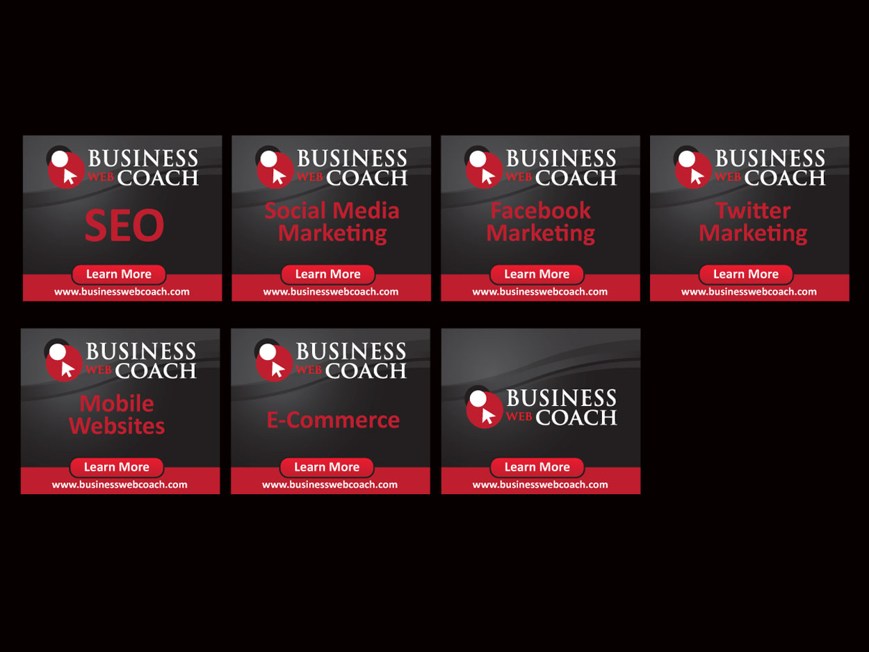 Banner Ad Design by Priyo Subarkah for Business Web Coach | Design #258647