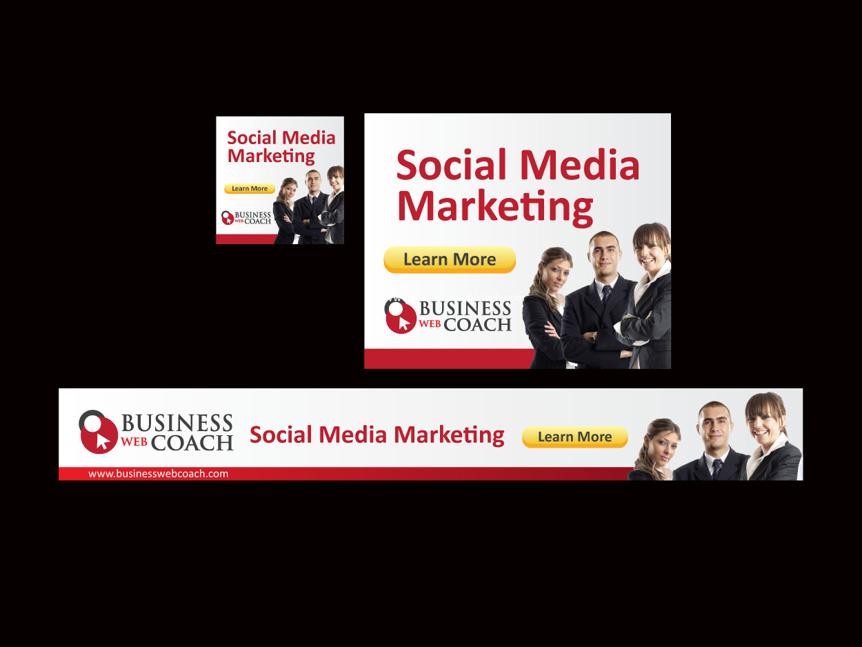 Diseño De Banner Publicitario por Priyo Subarkah para Business Web Coach | Diseño #259156