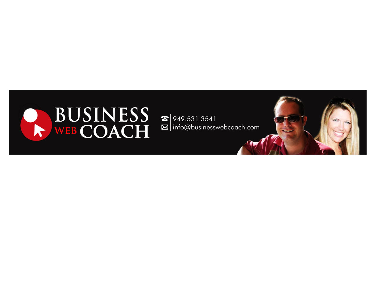Diseño De Banner Publicitario por Priyo Subarkah para Business Web Coach | Diseño #259612