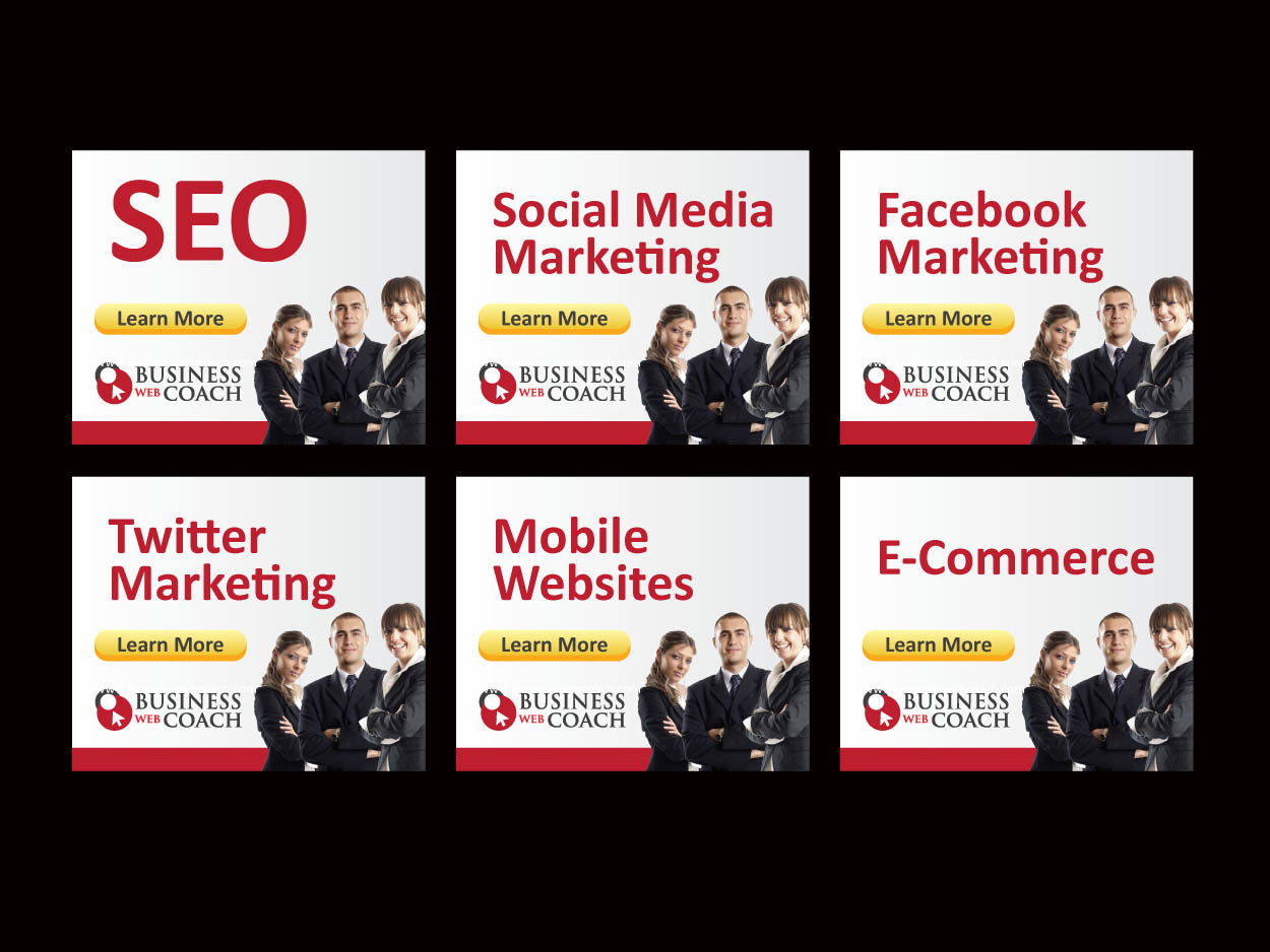 Banner Ad Design by Priyo Subarkah for Business Web Coach | Design #259682