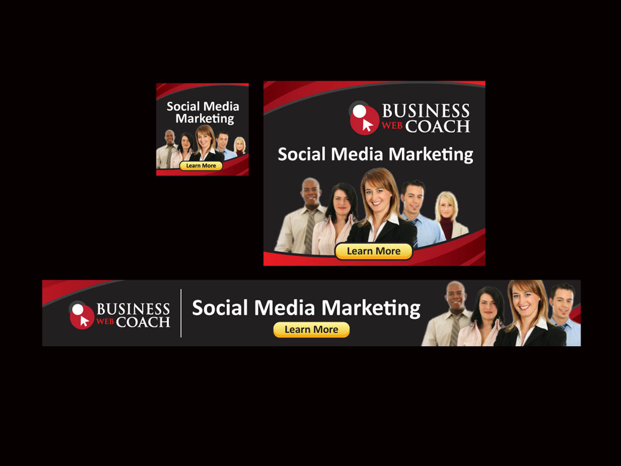 Diseño De Banner Publicitario por Priyo Subarkah para Business Web Coach | Diseño #261687