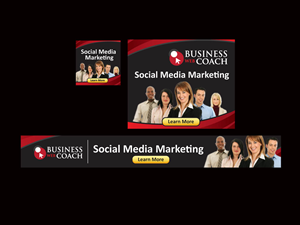 Diseño De Banner Publicitario por Priyo Subarkah para Business Web Coach | Diseño: #261687