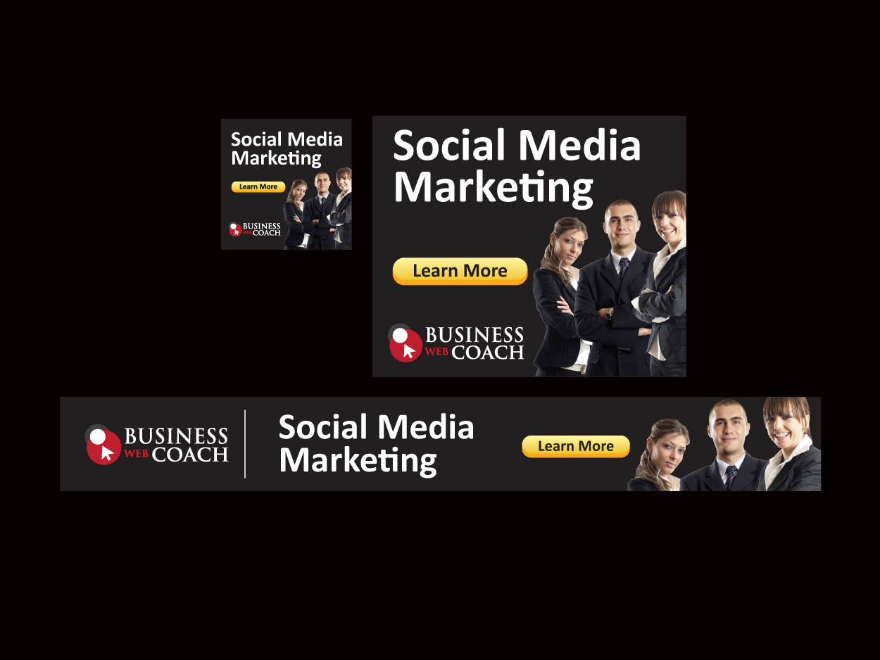 Diseño De Banner Publicitario por Priyo Subarkah para Business Web Coach | Diseño #261689