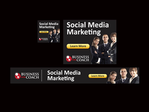 Diseño De Banner Publicitario por Priyo Subarkah para Business Web Coach | Diseño: #261689