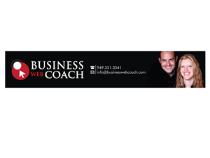 Diseño De Banner Publicitario por Priyo Subarkah para Business Web Coach | Diseño: #263879