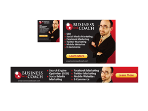 Diseño De Banner Publicitario por Priyo Subarkah para Business Web Coach | Diseño: #265971