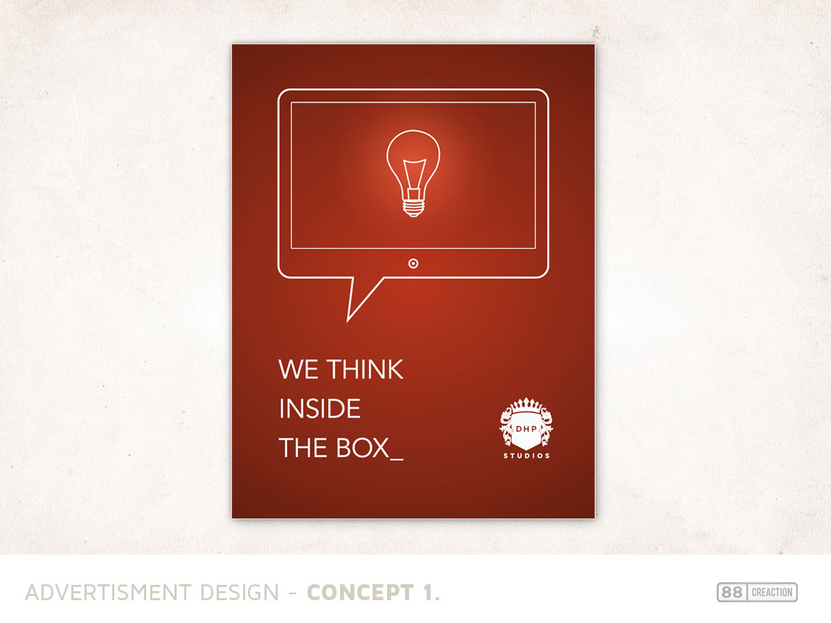 Advertisement Design by 88 creaction for Devilishly handsome productions | Design #1457299