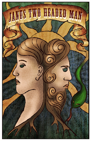 Illustration design by MadameThenadier for Railway City Brewing Company