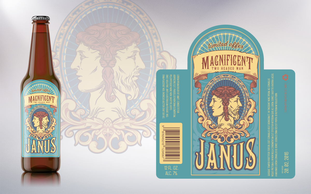 Design Illustration par Ell Doe pour Railway City Brewing Company | Design #5213560