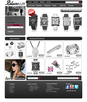 Diseño Web por musarrat para BlumLux | Diseño #1473583
