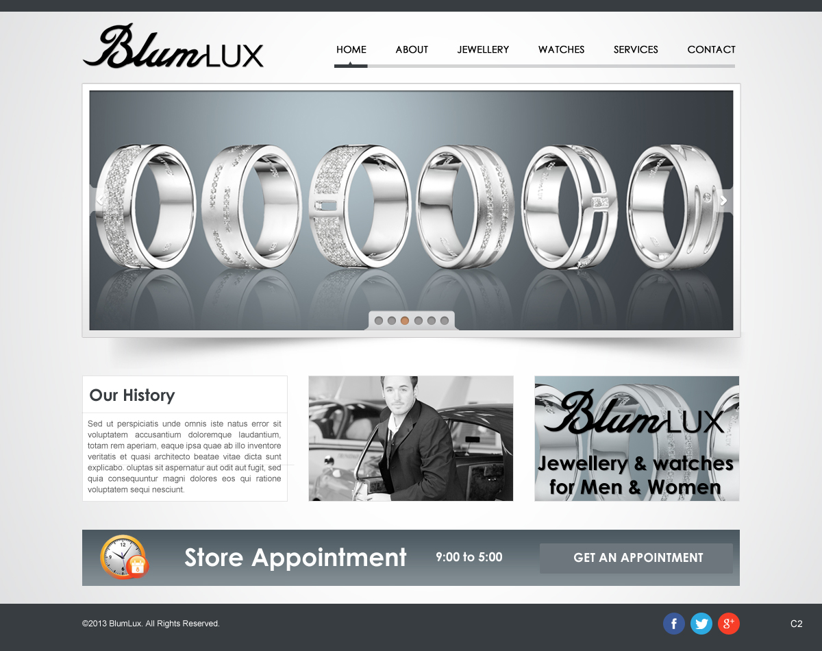Web-Design von pb für BlumLux | Design #1445746