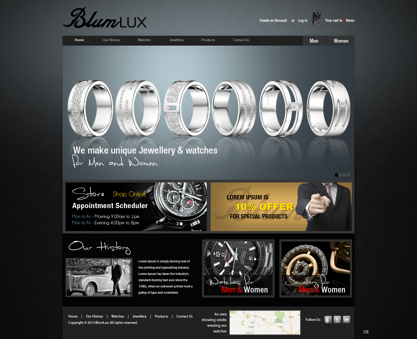 Web Design by pb for BlumLux | Design #1445749