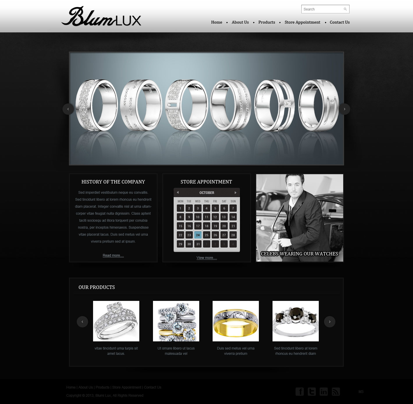 Web Design by pb for BlumLux | Design #1445750
