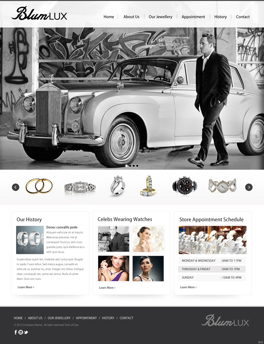 Web-Design von pb für BlumLux | Design #1445752