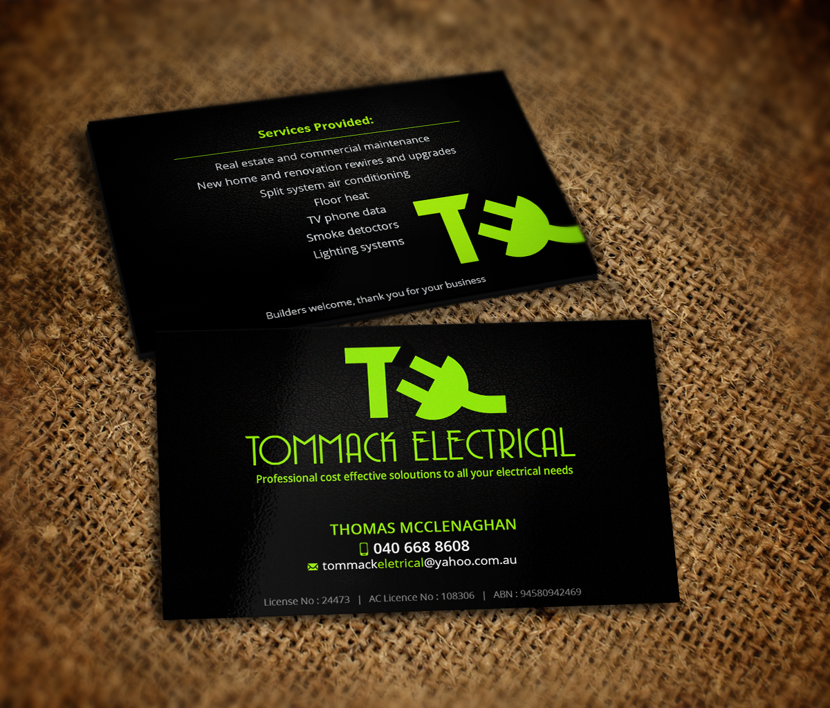 Diseño de Tarjeta de Presentación por Nelsur para este proyecto | Diseño #5159907