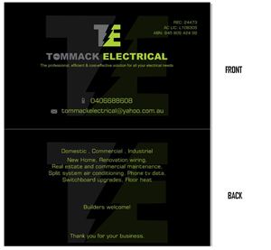 Diseño de Tarjeta de Presentación por Tahneit Khan para este proyecto | Diseño: #5176163