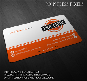 Visitenkarten-Design von Pointless Pixels India für dieses Projekt | Design: #5169878