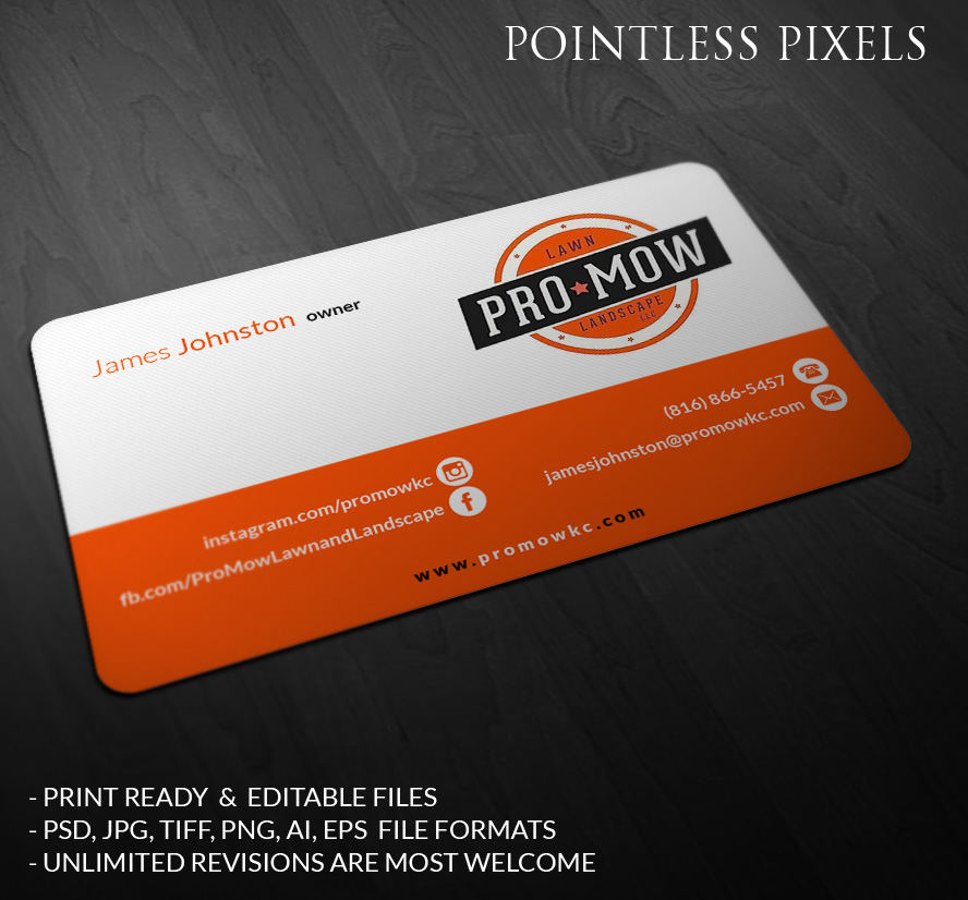 Visitenkarten-Design von Pointless Pixels India für dieses Projekt | Design #5169881