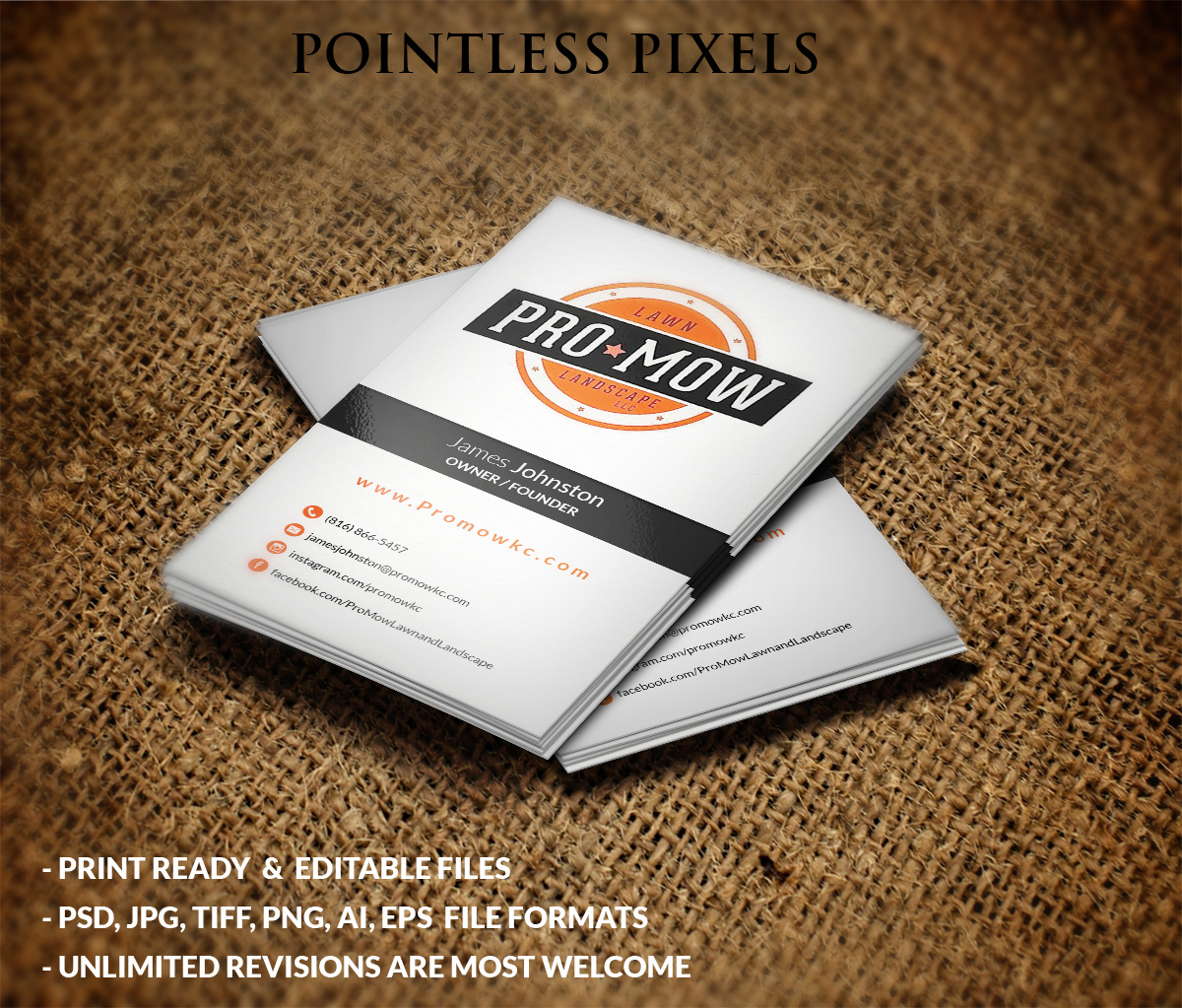 Business Card Design by Pointless Pixels India for this project | Design #5189331