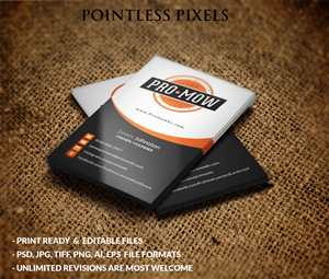 Visitenkarten-Design von Pointless Pixels India für dieses Projekt | Design: #5189333