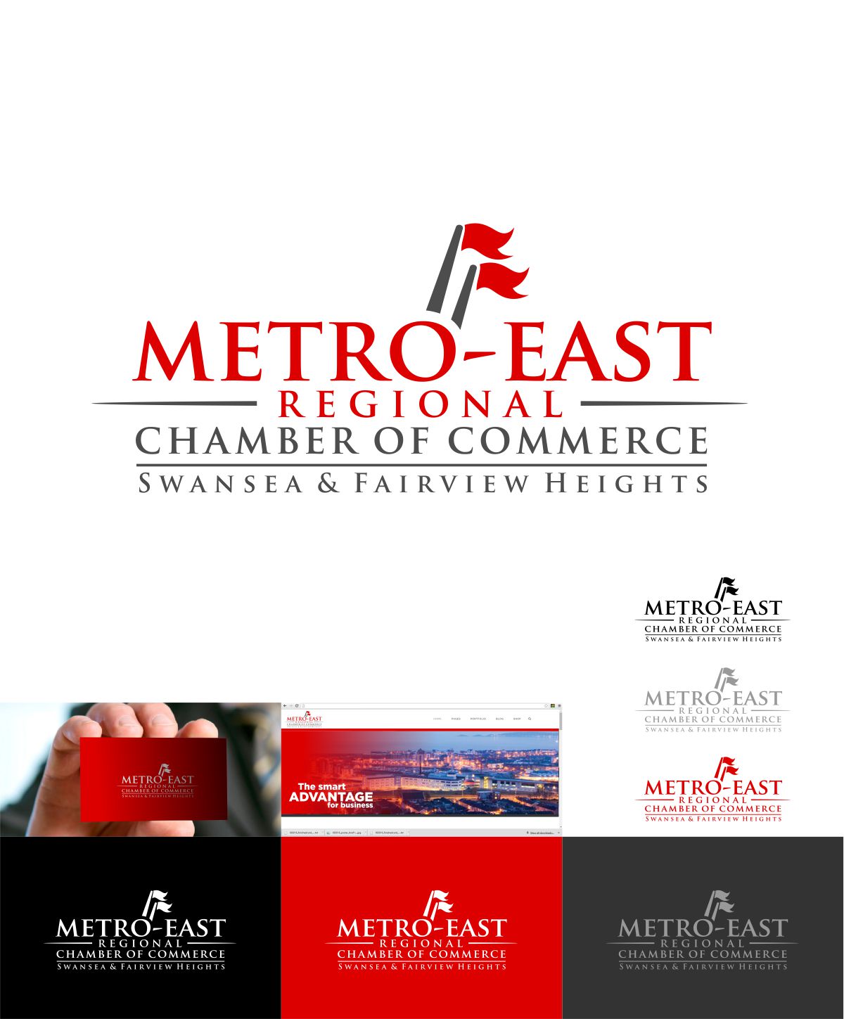 Logo Design by DesignMX (Renan Mejia) for Metro-East Regional Chamber of Commerce | Design #5158518