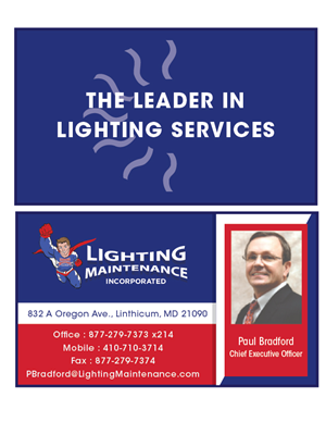 Business Card Design by Tahmid.G for Lighting Maintenance Inc | Design #5163481