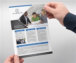 Flyer Design by BrandWar for BluesCrubs HRx Employee Solutions | Design #1442154