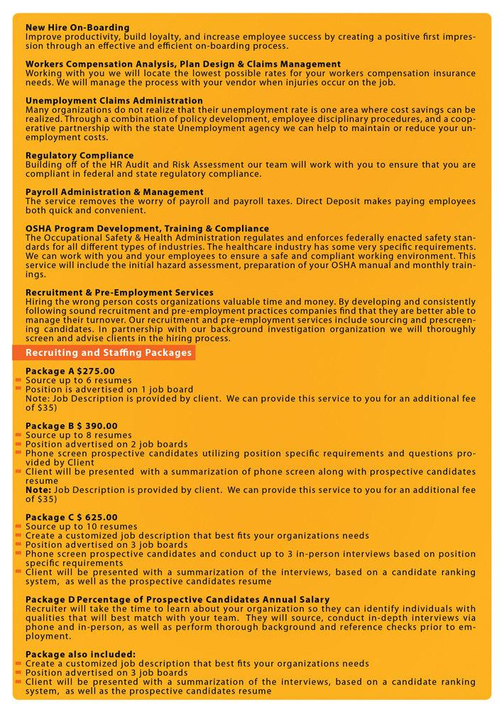 Design de Flyer par Yas media pour BluesCrubs HRx Employee Solutions | Design #1442968