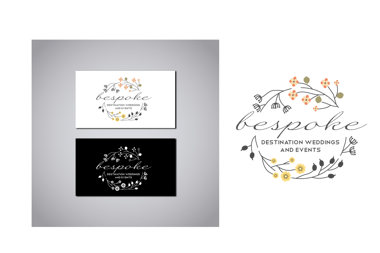 Logo Design by Mandy Illustrator for Bespoke Destination Weddings & Events | Design #5244323