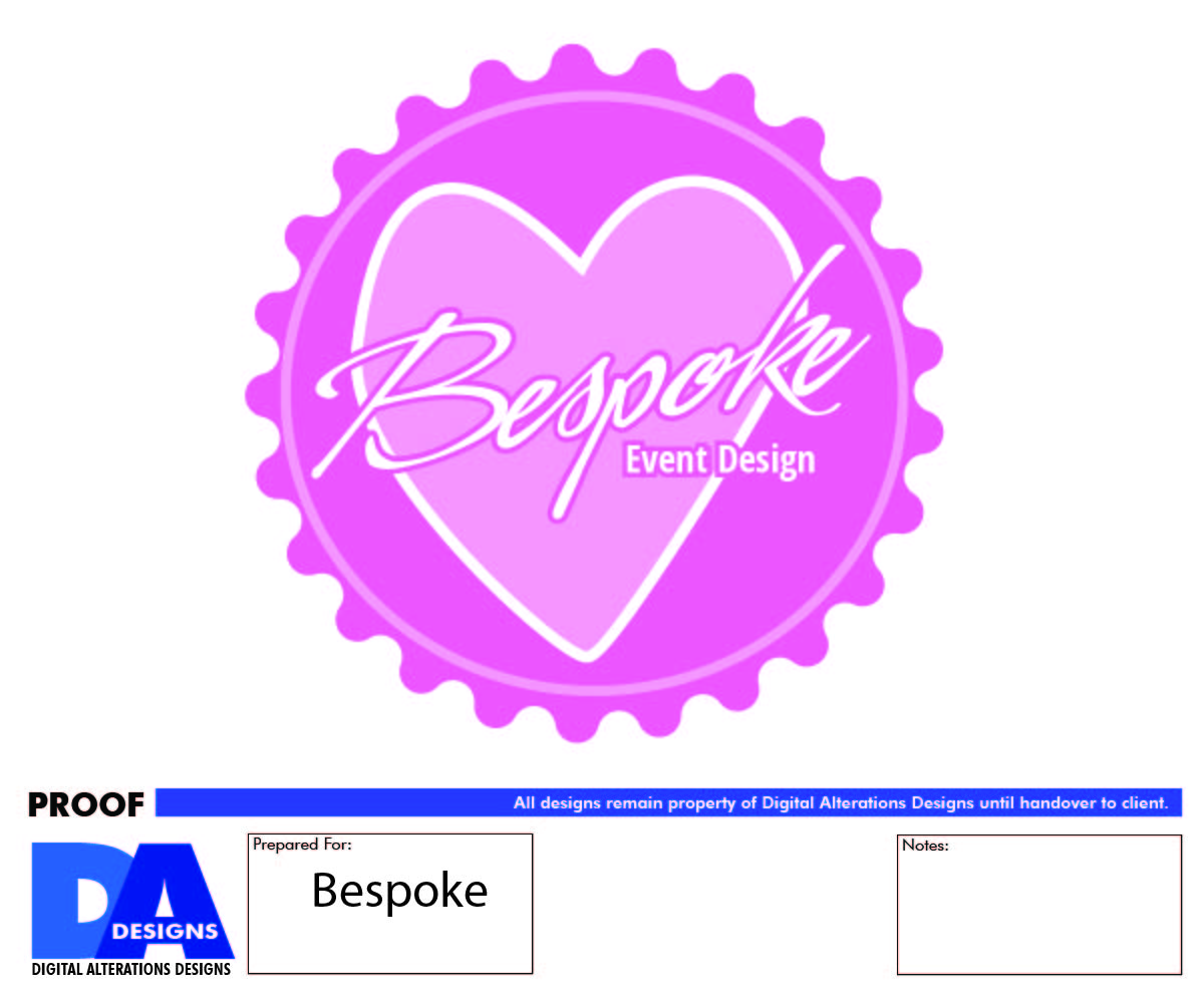Logo Design by da-designs for Bespoke Destination Weddings & Events | Design #5188211