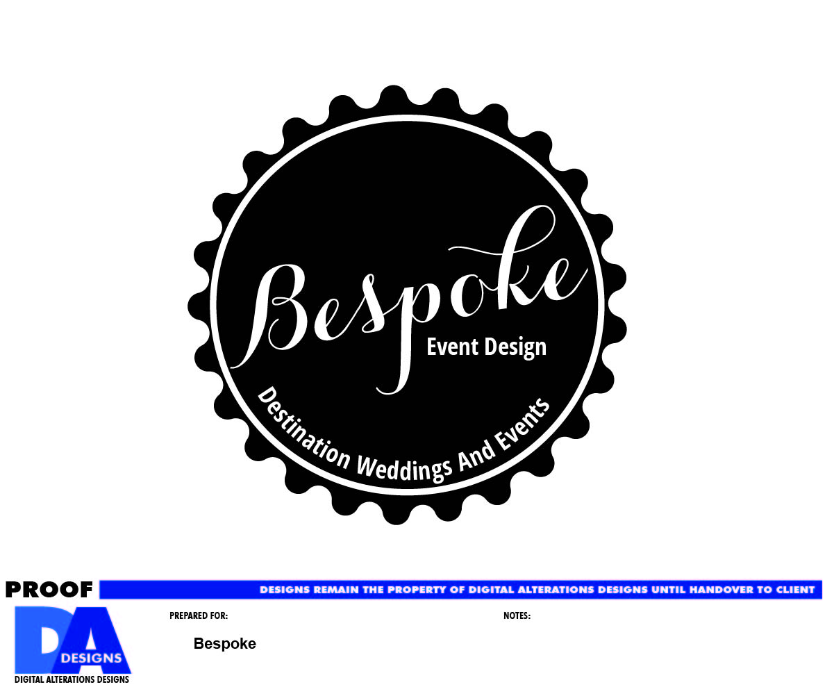 Logo Design by da-designs for Bespoke Destination Weddings & Events | Design #5241632