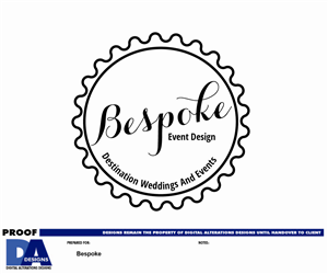 Logo Design by da-designs for Bespoke Destination Weddings & Events | Design: #5241638