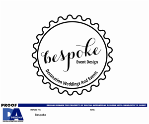 Logo Design by da-designs for Bespoke Destination Weddings & Events | Design: #5241668