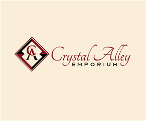 Crystal Alley Emporium | Logo Design by renderman