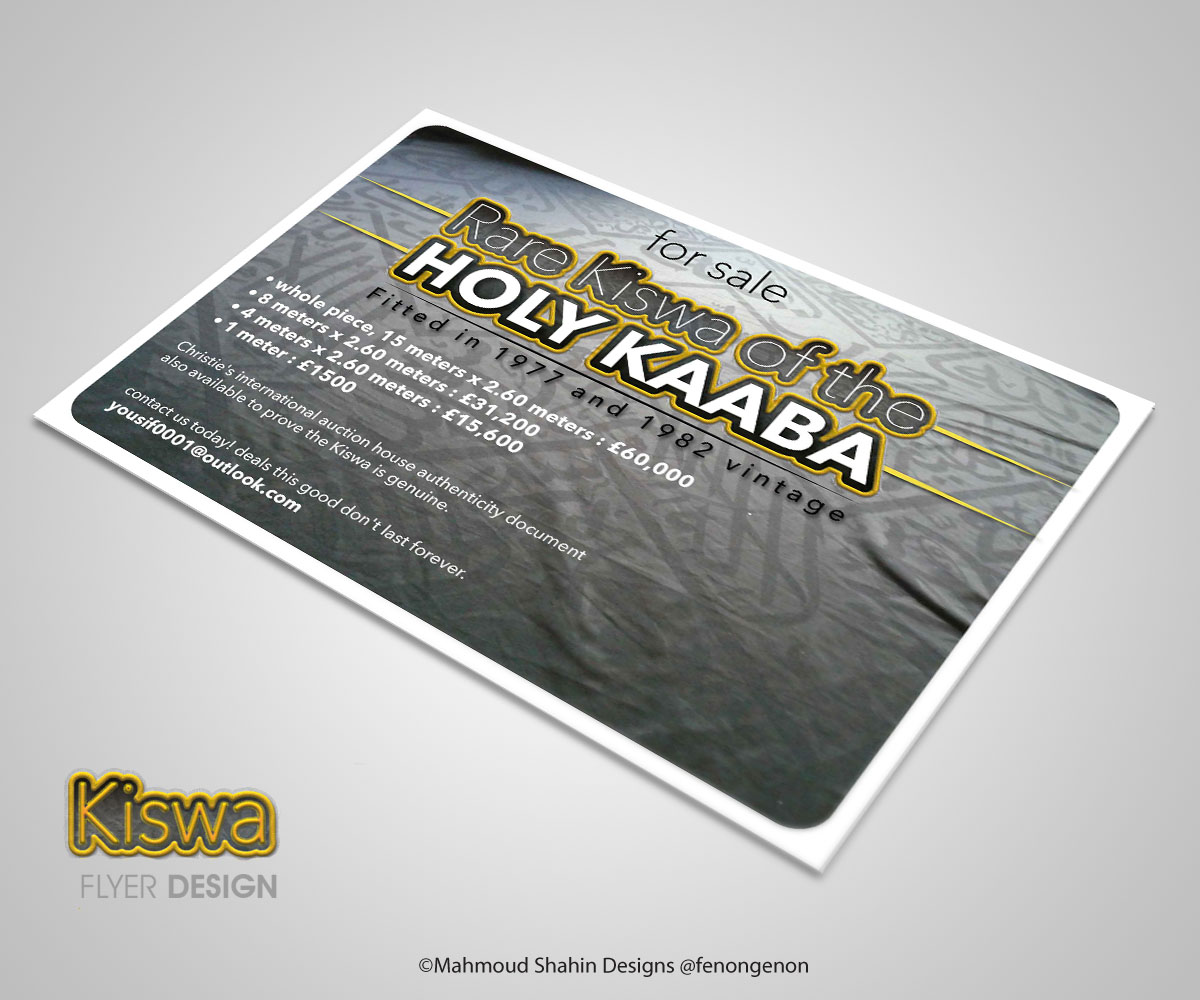 Flyer-Design von Mahmoud Shahin für dieses Projekt | Design #5161671