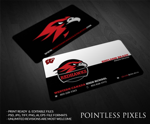 Athletic Director Business Card | Visitenkarten-Design von Pointless Pixels India