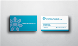 Business Card Design for Clinical Therapist | Business Card Design by Sajin