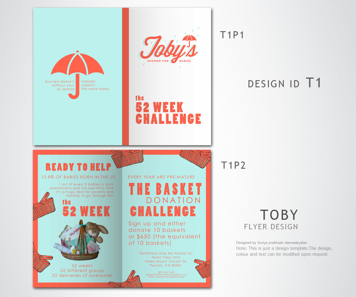 Flyer Design by SISU for Elizabeth Tolin | Design #5164124