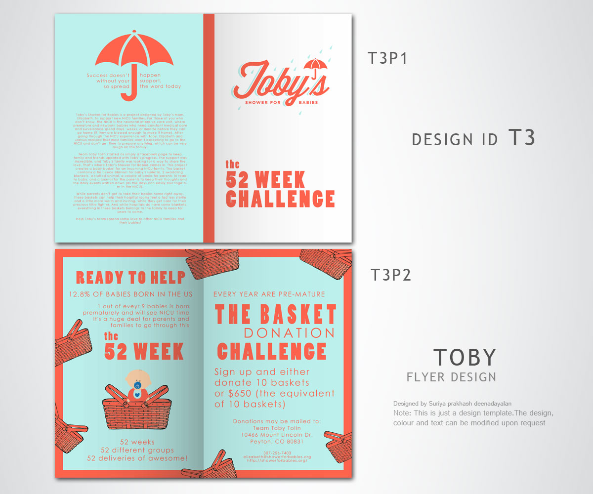 Flyer Design by SISU for Elizabeth Tolin | Design #5164133