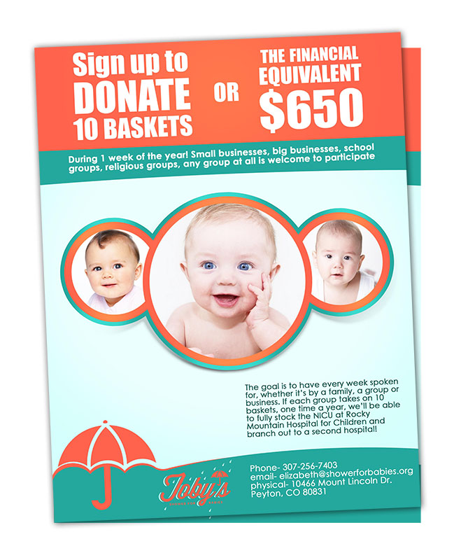 Flyer Design by James Sylvester for Elizabeth Tolin | Design #5166556