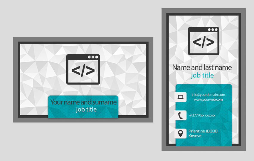 Business Card Design by ArberMehmeti for this project | Design #5203193