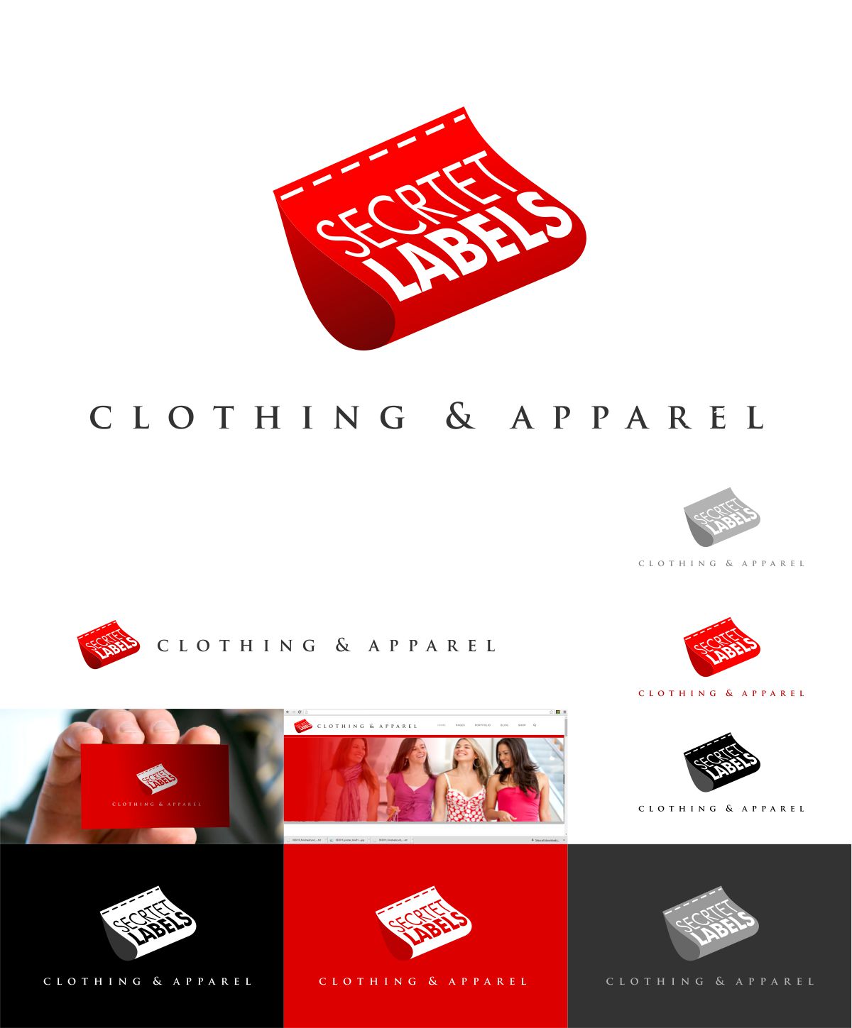 Diseño de Logo por DesignMX (Renan Mejia) para Secret Labels | Diseño #5165406