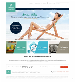 Web-Design von pb für FORWARD LIVING DECOR | Design: #5174433