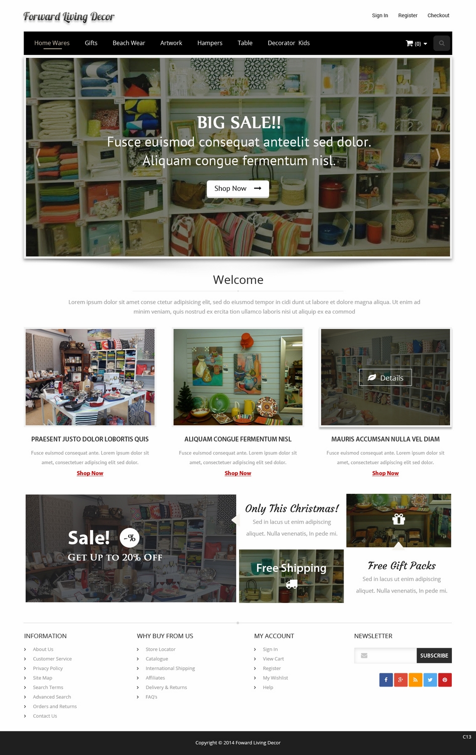 Web Design par pb pour FORWARD LIVING DECOR | Design #5174460