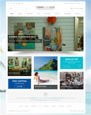 Diseño Web por pb para FORWARD LIVING DECOR | Diseño: #5174466