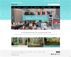 Diseño Web por pb para FORWARD LIVING DECOR | Diseño: #5174509